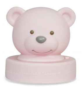 DC2488ROSE - Nightlight bear - pink