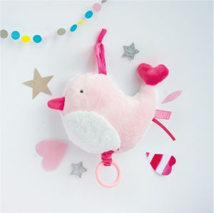 DC3330 - As sweet music box - bird - 17 cm