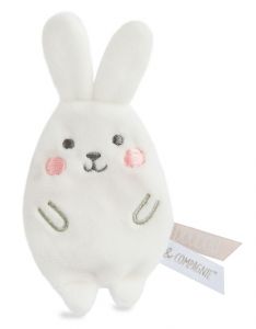 DC3426LAPINBL - Vanilla / Strawberry clip - White Rabbit