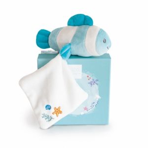 DC3656 - CUTE FISH with comforter - Almond