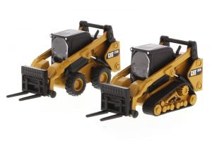 DCM85609 - CATERPILLAR 272D2 + 297D2 mini loader with accessories - SOON AVAIL