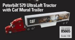 DCM85665 - PERTERBILT 579 with CATERPILLAR trailer