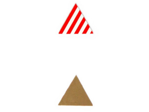 PMAA-208 - Triangular template panel 19 x 16.5 mm