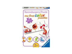RAV03007 - My first puzzles - 6 puzzles 4 pieces - All my colors