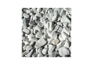 COLLE21-BLANC8_12 - Decorated stone bag 200 g - Blanc de Carrare 8 / 12 mm