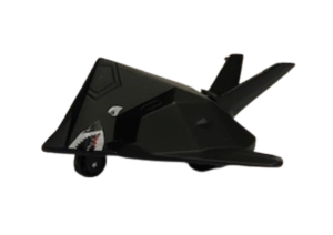 NEW01277J - Friction black jet fighter