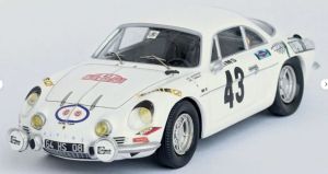TRORRFR79 - RENAULT-ALPINE A110 #43 Monte Carlo Rally 1972 C.DACREMONT / C.TARNAUD