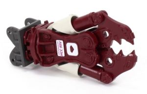 GF88-2 - HYDRARAM HCC-95V demolition grapple with 15mm attachment for excavator + 80 tons