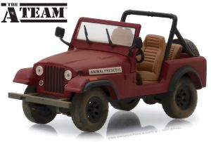 GREEN86528 - JEEP CJ-7 1981 Animal Preseve The A-Team