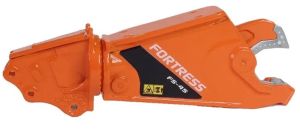 GF118-2-O - FORTRESS FS45-R Orange scrap shears with boom support for excavators up to 25 tons