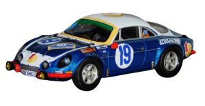 TRORRGR08 - RENAULT-ALPINE A110 #19 8th in the 1972 Acropolis Rally SIROCO/ Miltos ANDRIOPOULOS