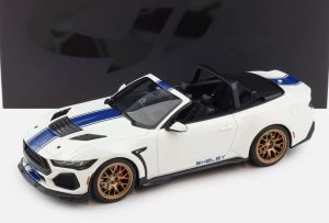 GT572 - SHELBY Mustang Supernake 2025 White with blue stripes