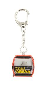 JC80815 - Red OMEGA V cable car keychain - ZILLETRAL