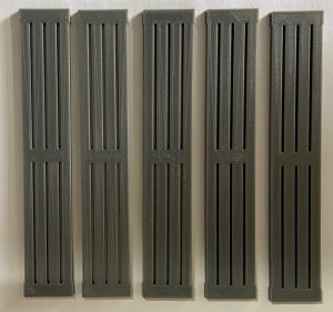 IP41 - 5 Gratings 12 cm
