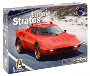 ITA3654 - LANCIA Stratos HF model to mount and paint paint and glue not inclued