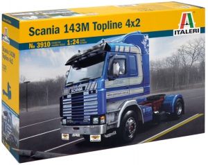 ITA3910 - SCANIA 143M Topline 4x2 transport Polmack model to mount and paint paint and glue not inclued