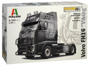 ITA3931 - VOLVO FH16 Viking 4x2 transport Gapik Show Truck model to mount and paint paint and glue not inclued