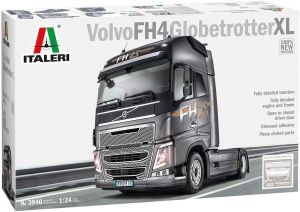 ITA3940 - VOLVO FH4 4x2 Globetrotter XL model to assemble and paint glue and paint not included