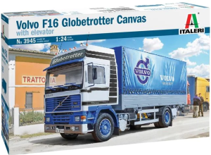 ITA3945 - VOLVO F16 Globetrotter Intercooler in kit to assemble and paint paint and glue not included