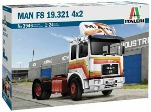 ITA3946 - MAN F8 18.231 4x2 model to assemble and paint glue and paint not included