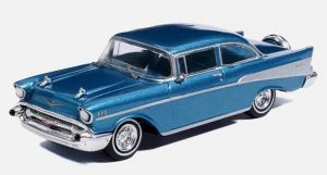IXO-IA64021 - CHEVROLET Bel-Air Sedan 1957 Blue in blister