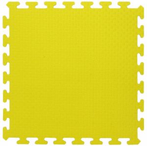 JAM460418 - 4 Yellow Puzzle Mat - 50 x 50 cm