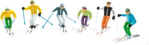 JC54400 - 6 skiers