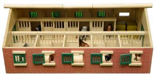 KID610544 - Stables Dim: L62xL42.5xH22cm