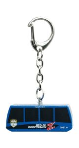 JC80910 - Blue cable car keychain - TIROLER ZUGSPITZBAHN