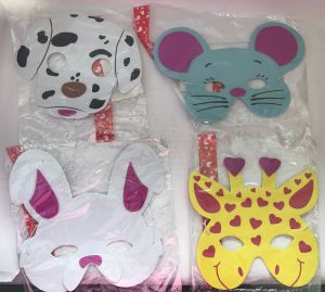 LPLI5336 - Mask for children zoo animals - Random pattern