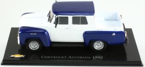 MAGCHEVYALVORADA - CHEVROLET Alvorada double cabin pick-up 1962 blue and white