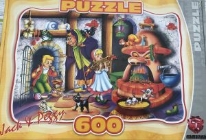 MAX6000102 - Puzzle 600 Pieces JACK AND PEGGY