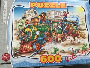 MAX6000501 - 600 pieces puzzle Locomotive