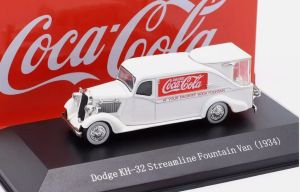 MAGRANDODGE - DODGE KH-32 Streamline Fountain Van 1934 white - COCA-COLA