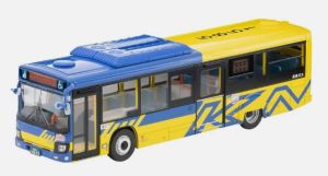 TOMLV-N245J - ISUZU Erga Blue and Yellow Bus