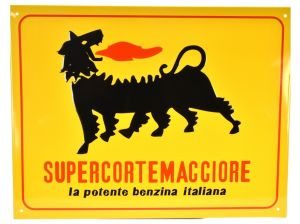 NET0054 - Decorative metal plate SUPERCORTEMAGGIORE dimension length 33 cm x height 26 cm