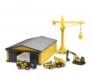 NEW32105 - Construction set with VOLVO machines
