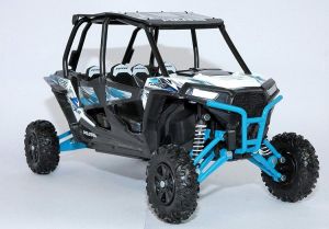 NEW57843B - POLARIS RZR XP 4 Turbo Blue and White