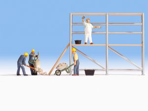 NOC15054 - Bricklayers with accessories