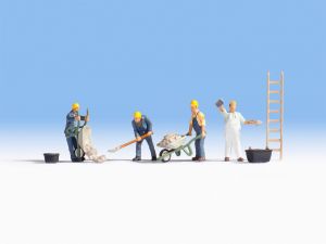 NOC15055 - Bricklayers with accessories