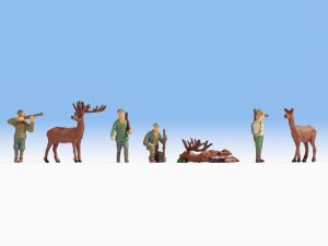 NOC15731 - Hunters with deer