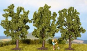 NOC25110 - 3 fruit trees, green - 8 cm