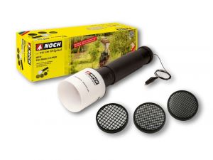 NOC60112 - Gras-Master 3.0 PROFI with 3 sieves for flocking - 8 1.5V AA batteries