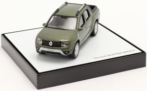 NOREV80361 - RENAULT Duster Oroch pick-up 2016 grey/metallic green manufacturer box