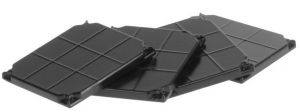 NZG7871 - 4 miniature stabilizer plates for 250t crane dimensions 28 x 22 mm