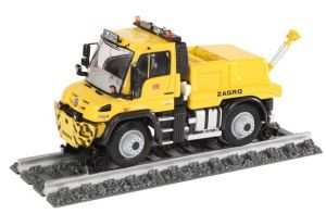 NZG9104 - MERCEDES Unimog U 430 ZAGRO rail/road
