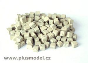 PLS138 - Model reduced of paving stones sandstone small for diorama