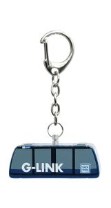 JC80913 - Black cable car keychain - G-LINK
