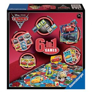 RAV213108 - 6 in 1 Cars 3 game