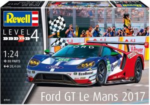 REV07041 - FORD GT Le Mans 2017 model to assemble and paint paint and glue not included